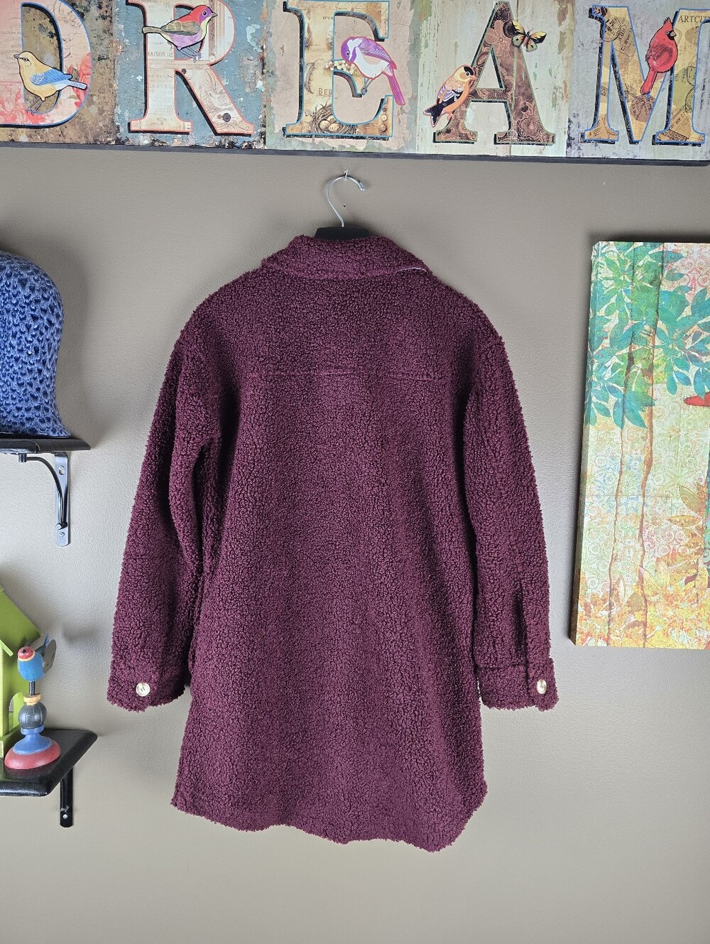 Hem & Thread Teddy Shacket Small - Picture 7 of 11
